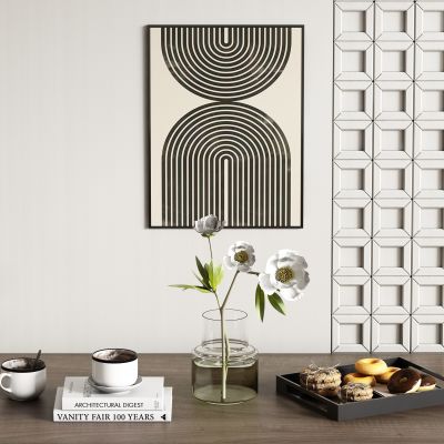 现代饰品摆件组合