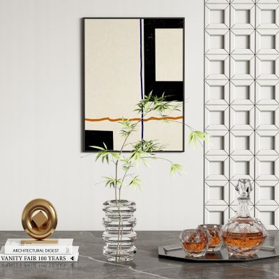 现代饰品摆件组合