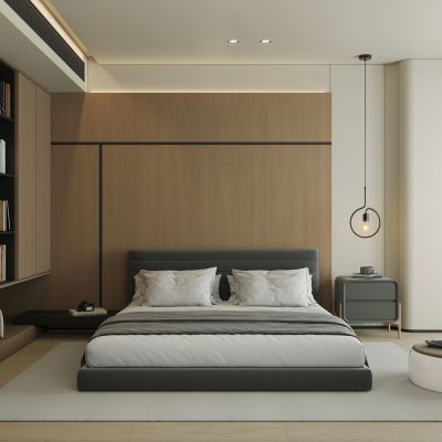 现代简约家居卧室