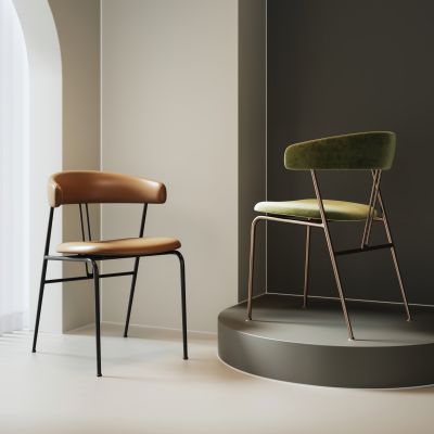 现代餐椅 单椅  休闲椅