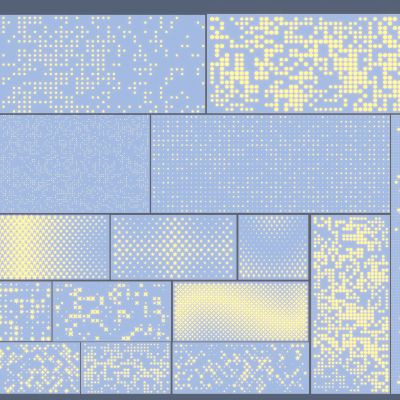 现代穿孔板3D模型