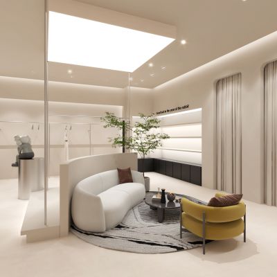 现代韩系服装店