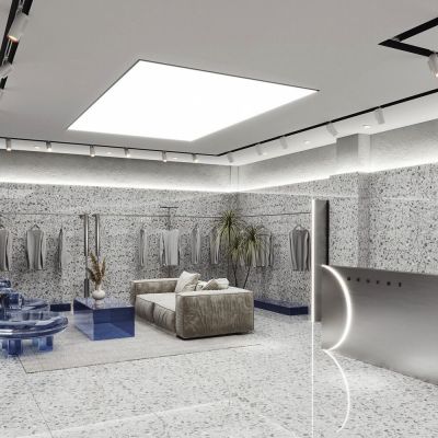 现代潮牌男装店