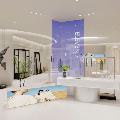 现代高级感服装店