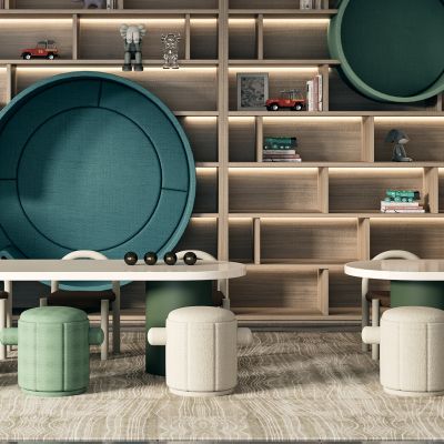 现代儿童娱乐区