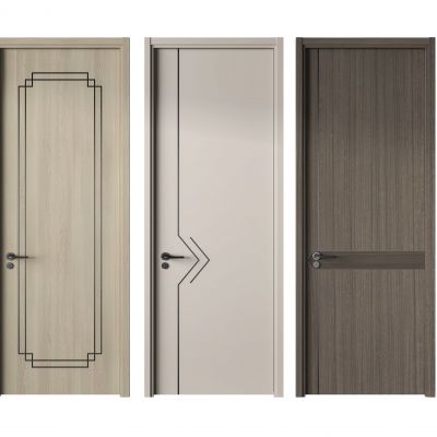 现代木门组合 单开门