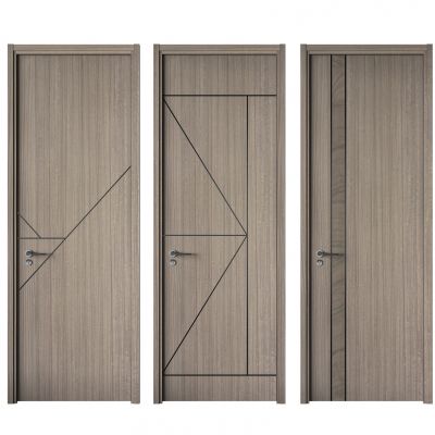 现代木门组合 单开门