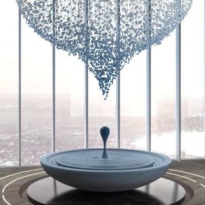 现代雕塑艺术装置