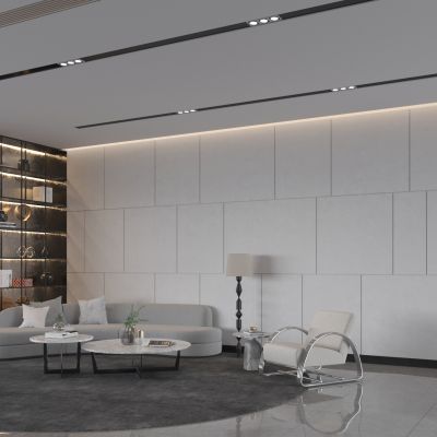 现代办公休息区