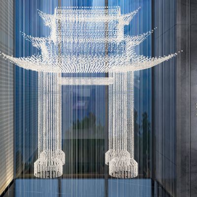 新中式水晶吊饰