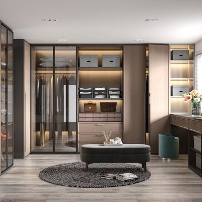 现代衣帽间