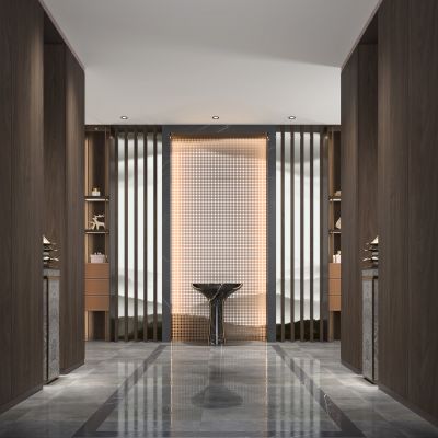 新中式玄关过道