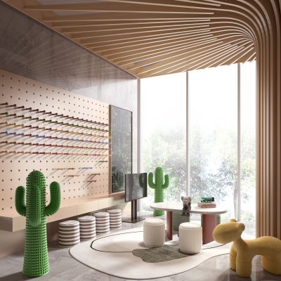 现代儿童娱乐区