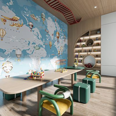 现代售楼处儿童区