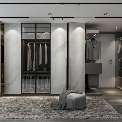 现代衣帽间