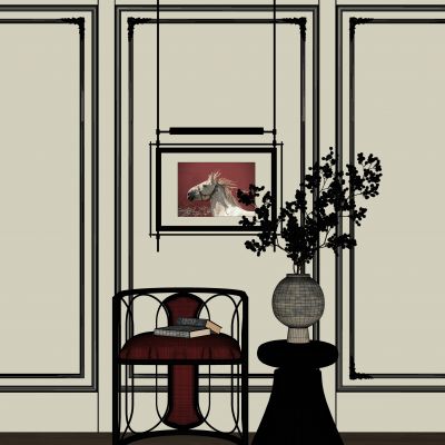 法式风格家具_装饰品摆件_植物_08