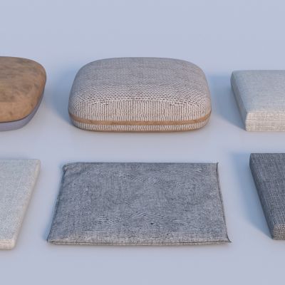 现代坐垫_软垫_垫子3D模型