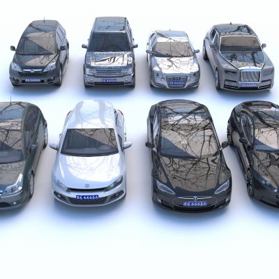 现代汽车3D模型