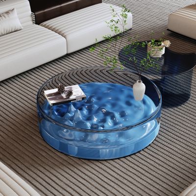 现代茶几组合 字母茶几