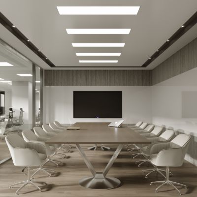 现代办公会议室