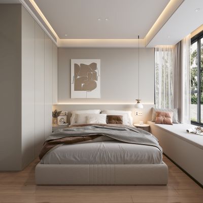 现代卧室
