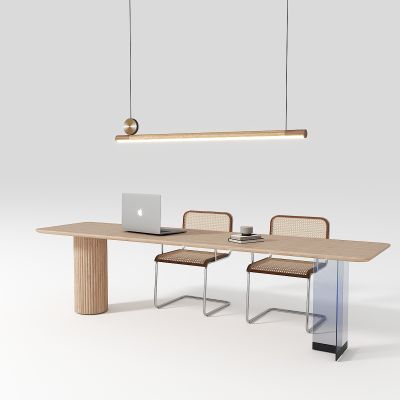 现代书桌椅组合