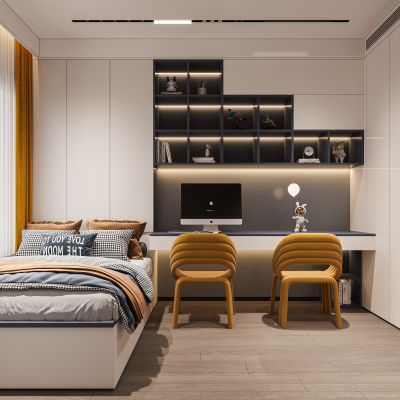 现代榻榻米卧室