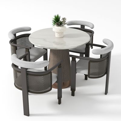 现代洽谈桌椅组合