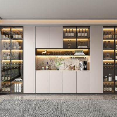 现代酒柜