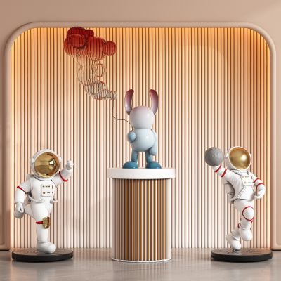 现代饰品公仔雕塑摆件