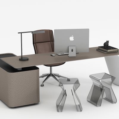 经理办公桌椅组合