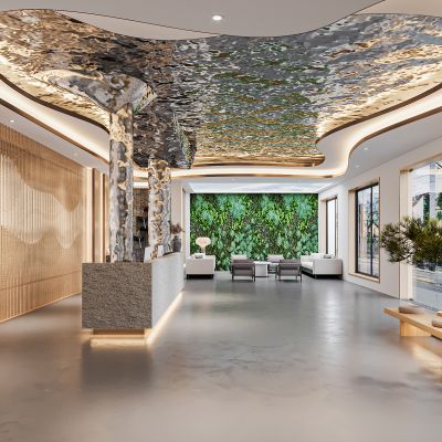 新中式酒店大堂