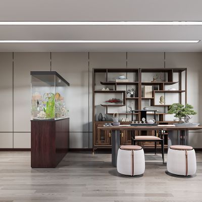 新中式董事长办公室