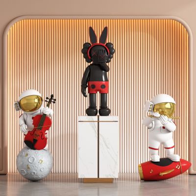 现代饰品公仔雕塑摆件