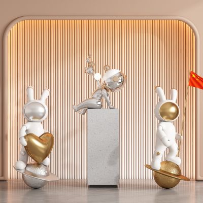 现代饰品公仔雕塑摆件