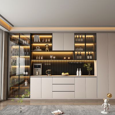 现代酒柜
