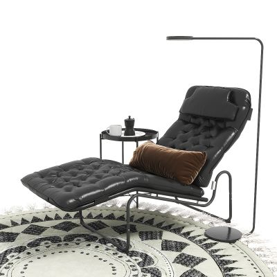 皮休闲躺椅
