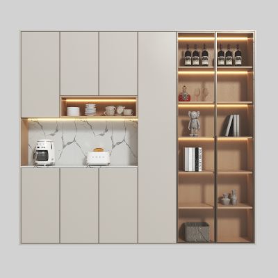 现代酒柜组合