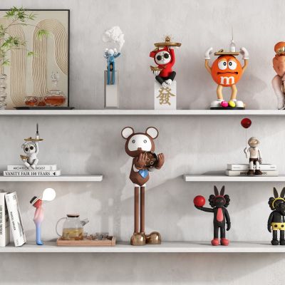 现代饰品摆件组合