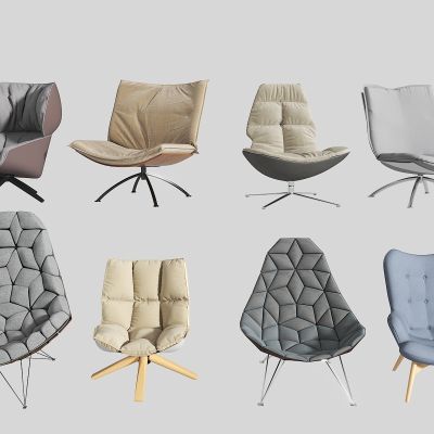 现代休闲椅组合