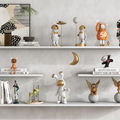 现代饰品摆件组合