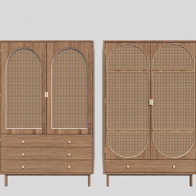 北欧风格衣柜储物柜