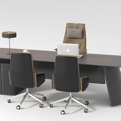 现化经理办公桌椅组合