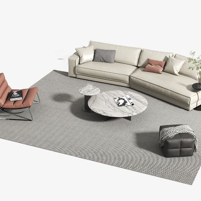 现代沙发茶几组合