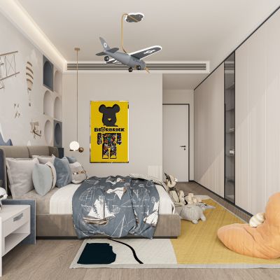 现代儿童房