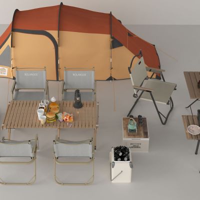 帐篷 露营桌椅 躺椅 烧烤架