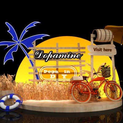 网红美陈 拍照打卡墙