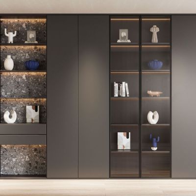 书柜 装饰柜 陈列柜