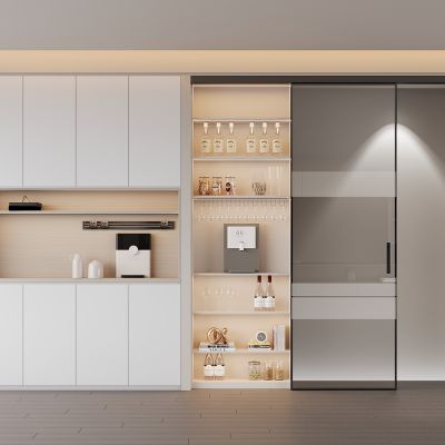 现代餐厅餐边柜 酒柜 装饰柜