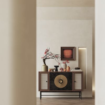 中古风_装饰柜_摆件_装饰品_陶瓷_书本2